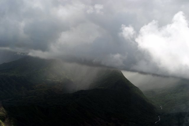 Kauai von oben, 20.9.2005