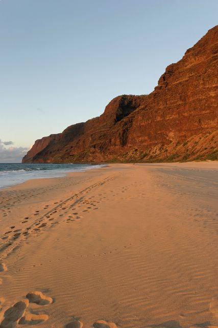 Polihale Beach, Nordküste, 19.9.2005