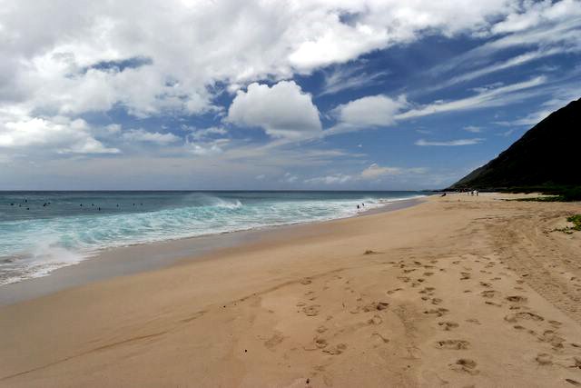 Strand auf Oahu 15.9.2005